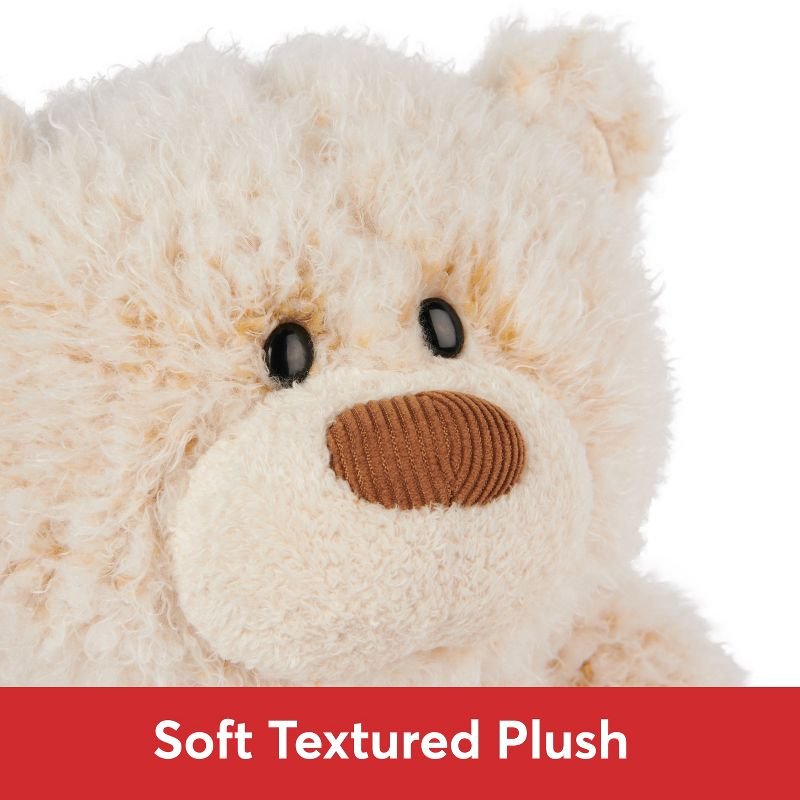 Medium soft toy - cream teddy bear from Vivantoy